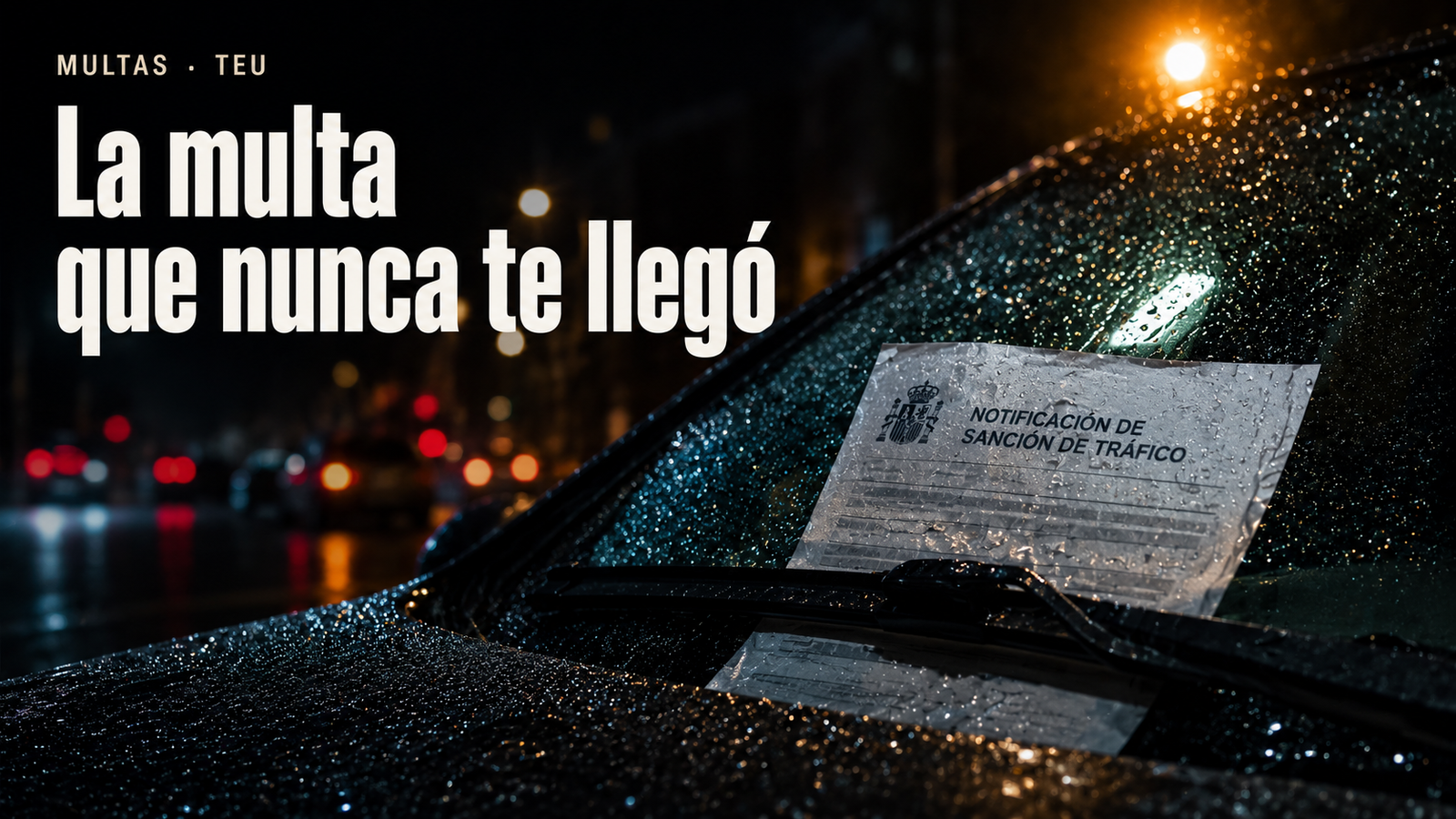 Multas en el Tablón Edictal Único: cómo te pueden sancionar sin que te enteres