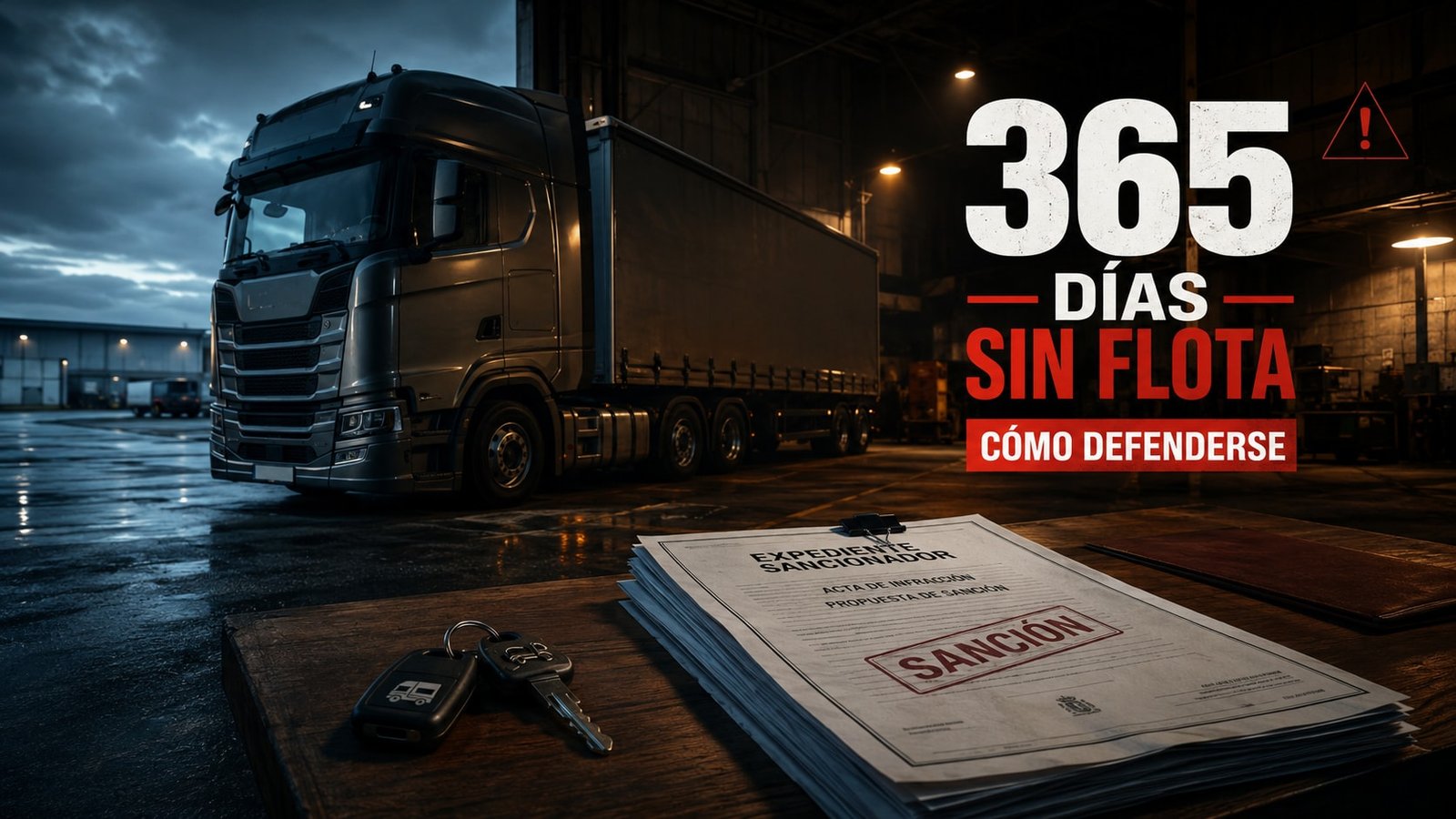 Pérdida de honorabilidad del transporte por sanciones