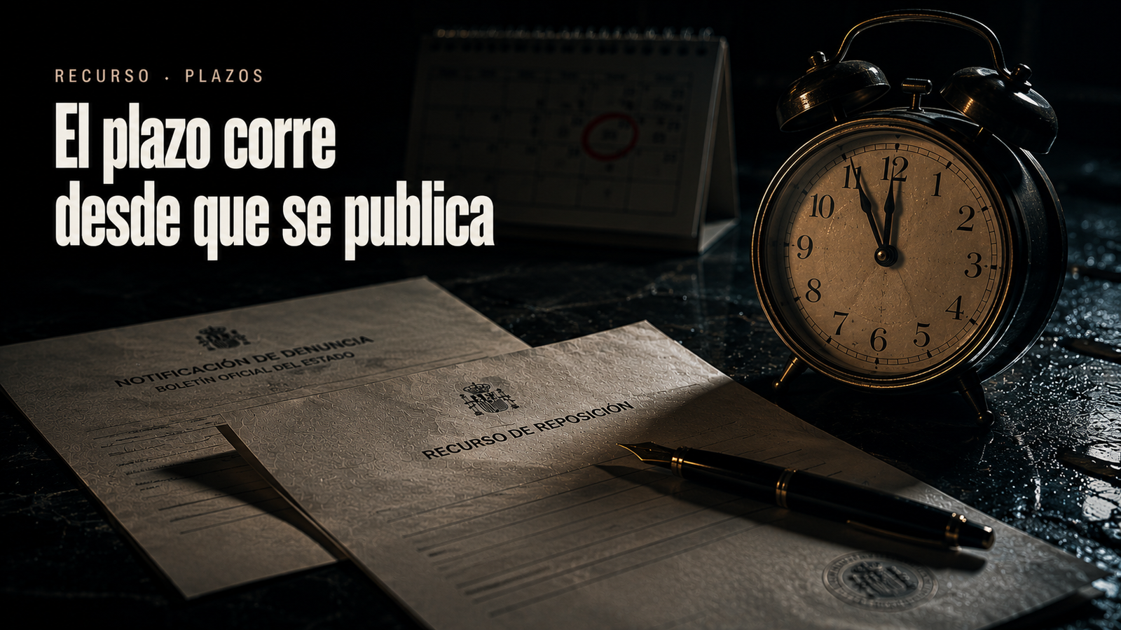 Plazos para recurrir una multa notificada por edicto: lo que debes saber