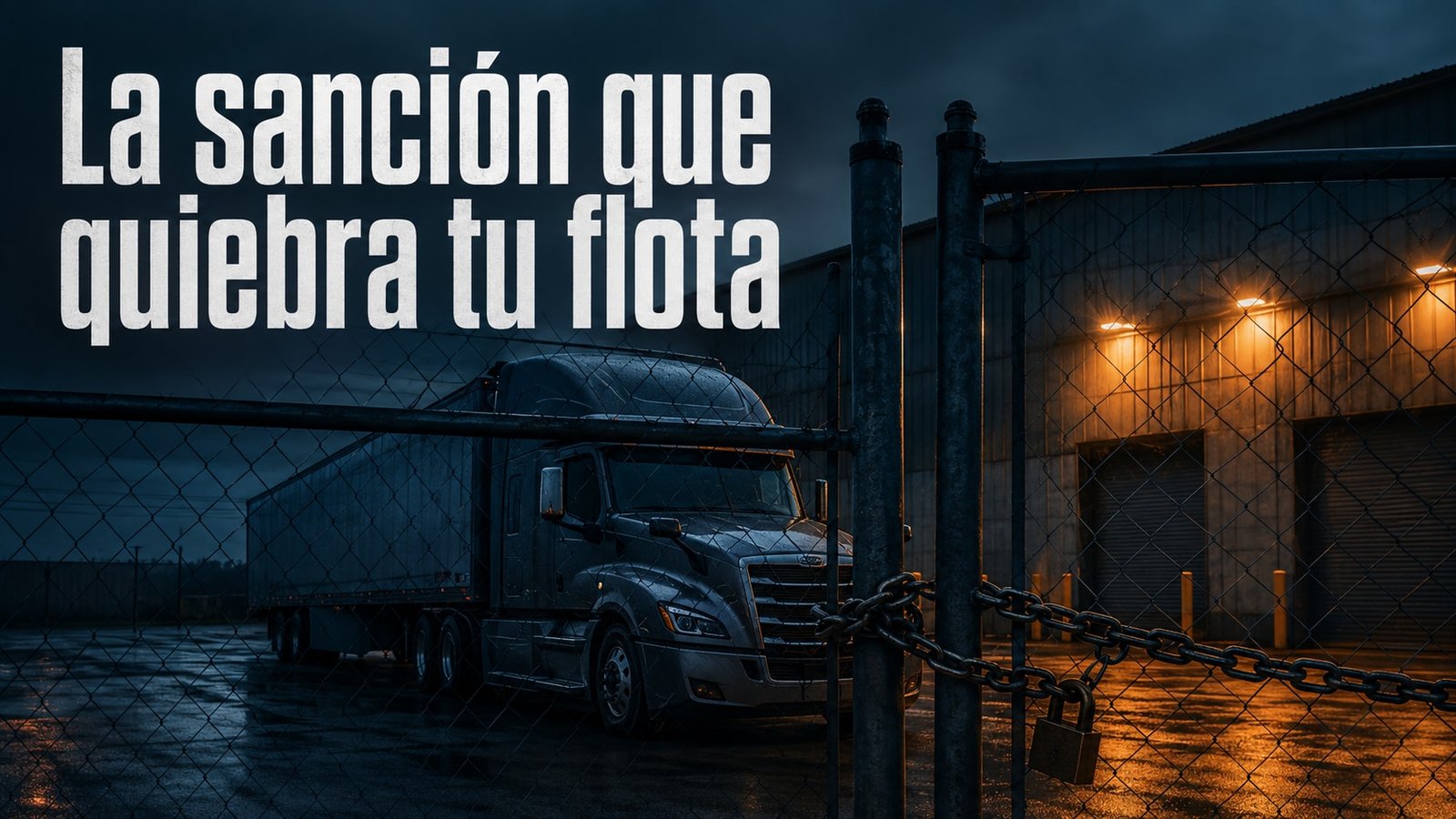 Sanciones que hacen perder la honorabilidad en transporte
